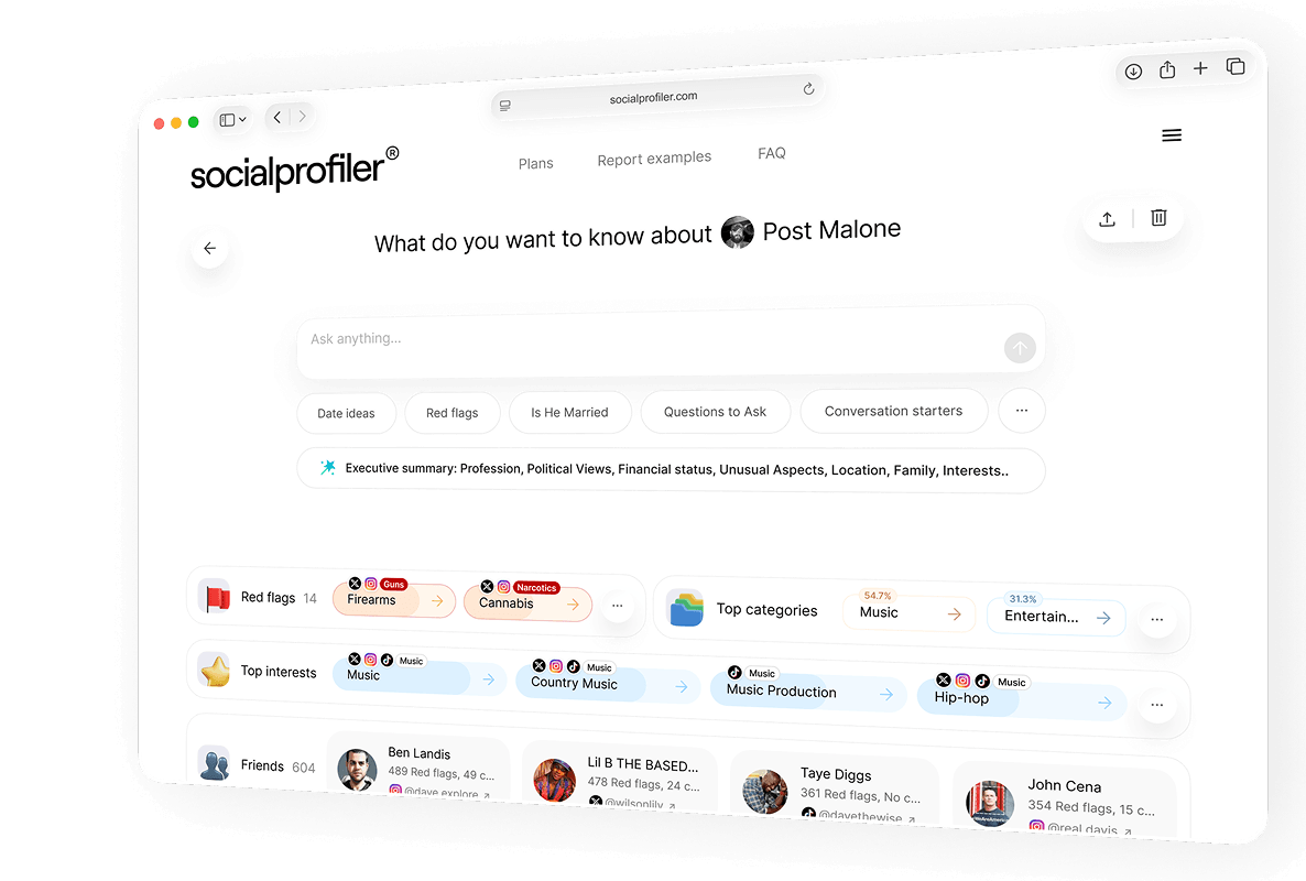 Instant Social Media Background Checks & Screening